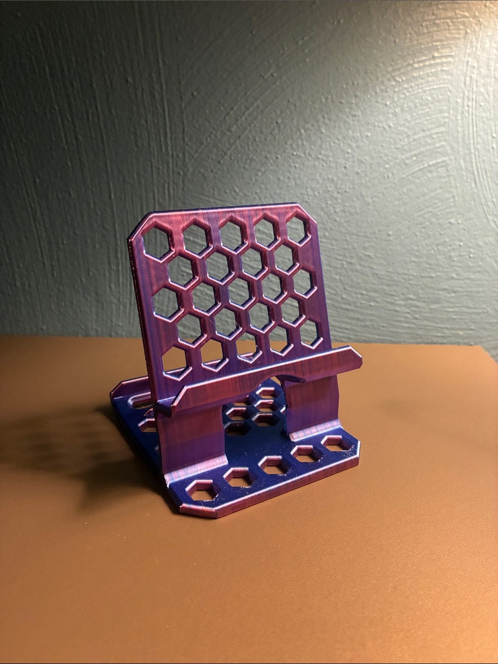 3d printed purple Universal Phone & Tablet Stand Holder